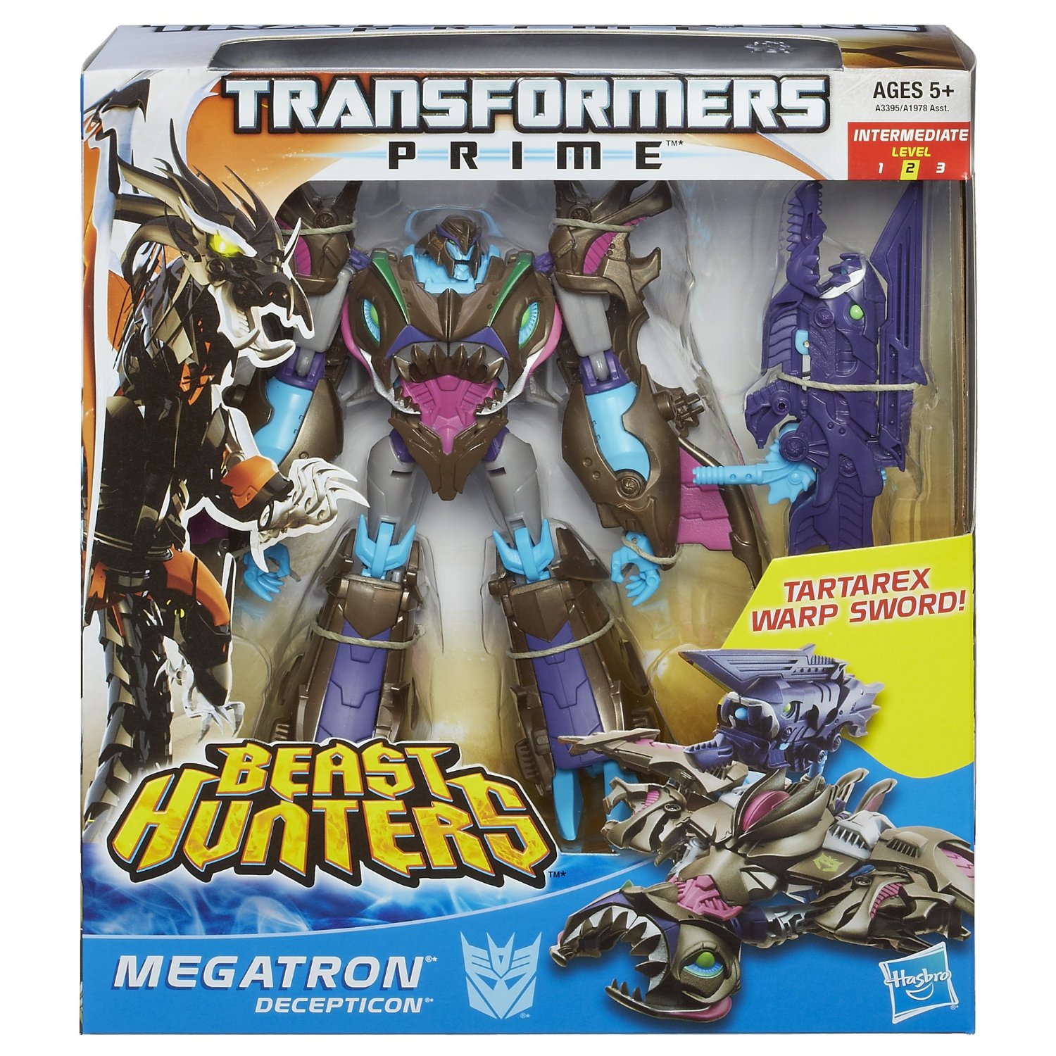 Transformers Prime Sharkticon Megatron Hasbro