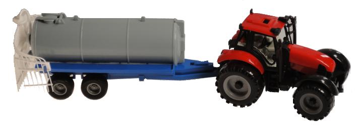 traktor z przyczepą 34 cm