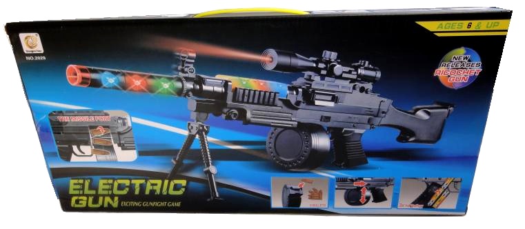 Karabin Światło Dźwięk Electric Gun