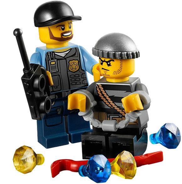 Quad policyjny LEGO CITY 60006