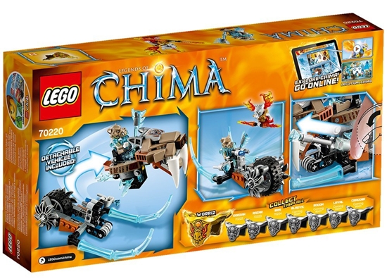 Motocykl Strainora Lego Chima 70220 