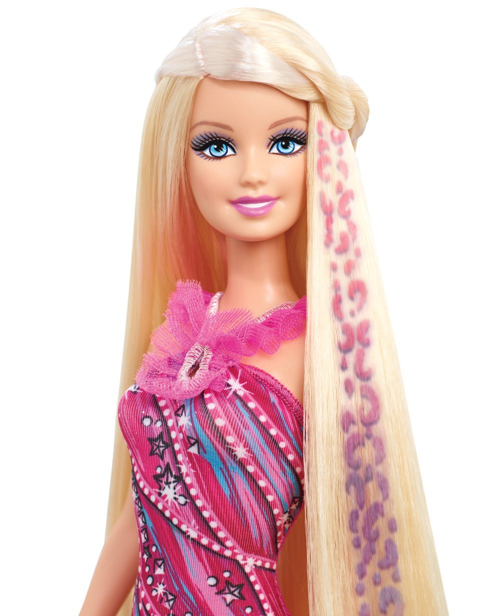 Barbie Fantastyczne Pasemka+ Suszarka Mattel