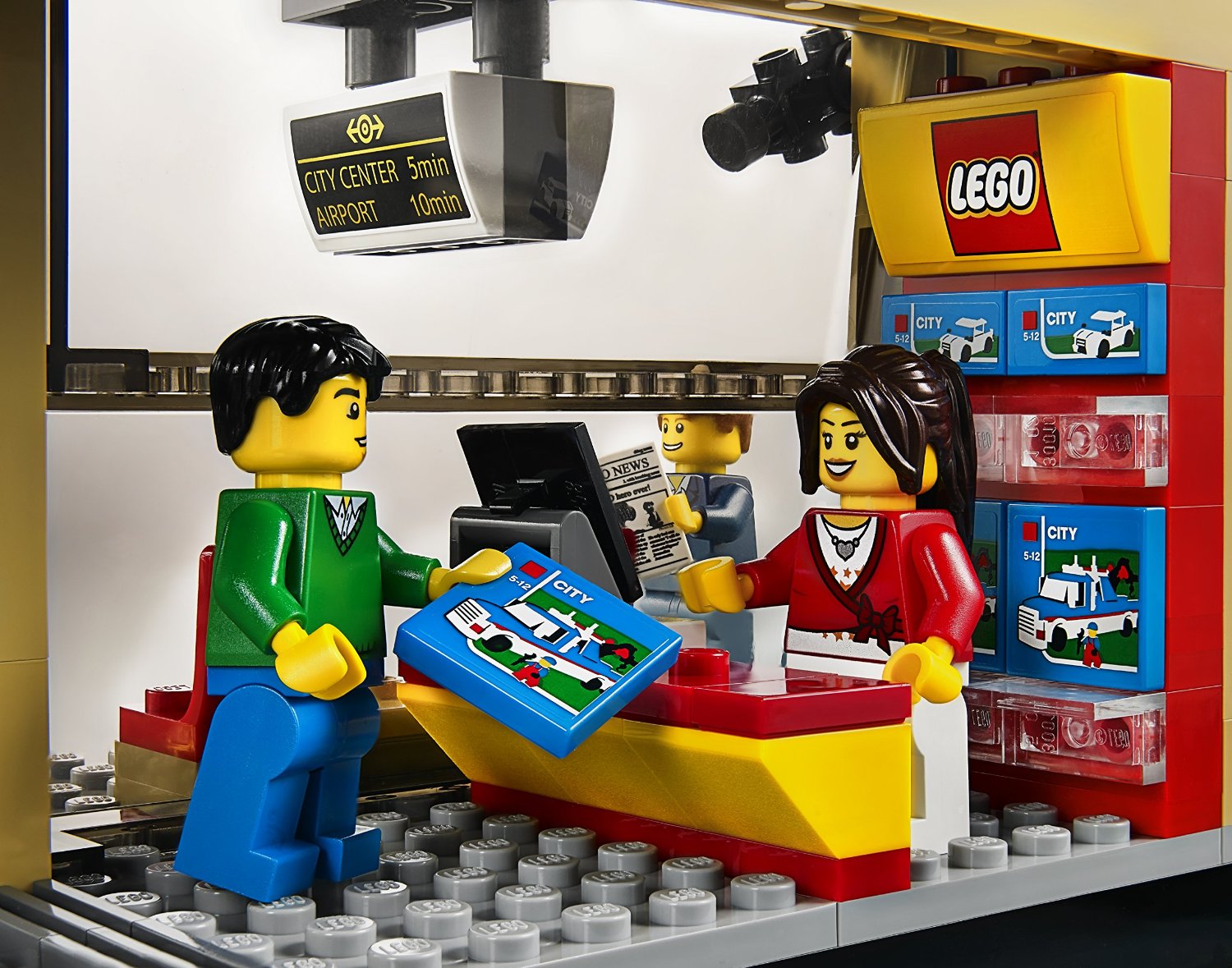 Dworzec Kolejowy Klocki Lego City 60050