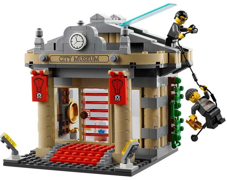 Włamanie do muzeum LEGO CITY 60008