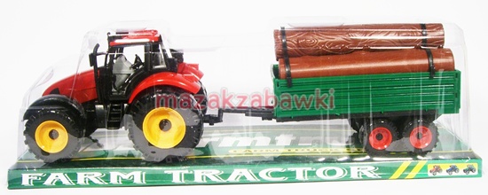 Traktor z przyczepą GAZELO TOYS