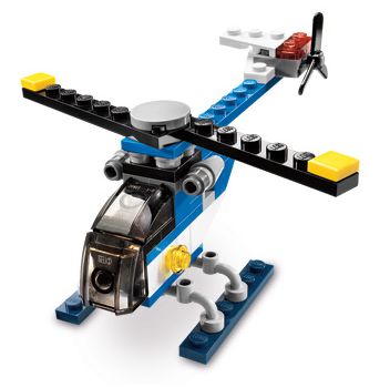 Mały helikopter 3 w 1 LEGO CREATOR 5864