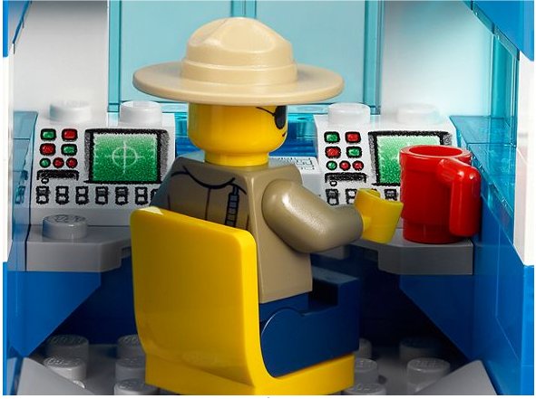 Terenowe centrum dowodzenia LEGO CITY 4205