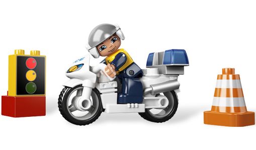 Motocykl Policyjny LEGO DUPLO 5679
