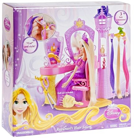 Disney Salon Fryzjerski Roszpunki Mattel 