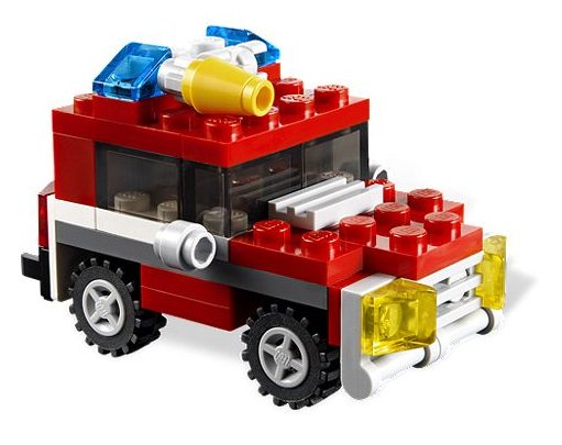 Mały wóz strażacki LEGO CREATOR 6911