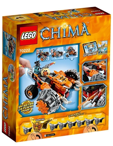 Pojazd Tormaka Lego Chima 70222 