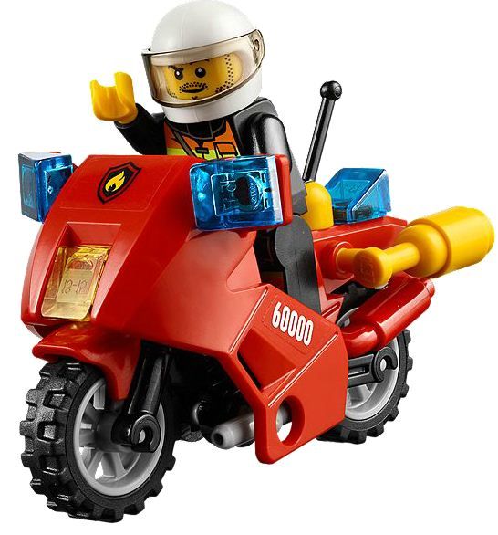 Motocykl strażacki Lego City 60000