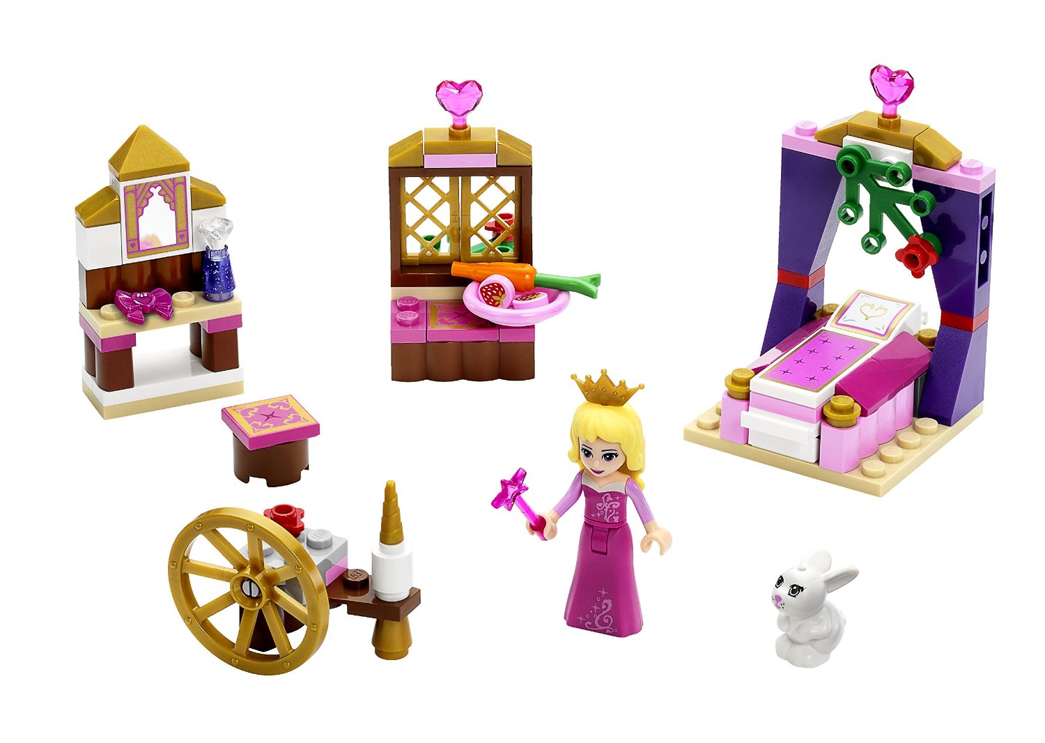 Lego Disney 41060 Sypialnia Śpiącej Królewny