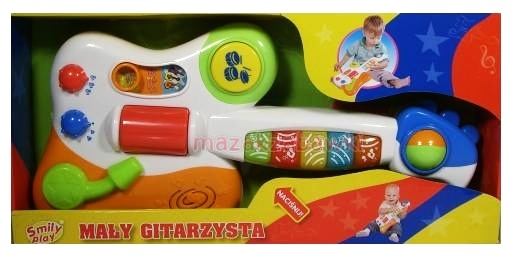 Gitara Mały Gitarzysta SMILY 2000