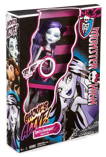 Monster High Żyje Spectra Vondergeist Mattel