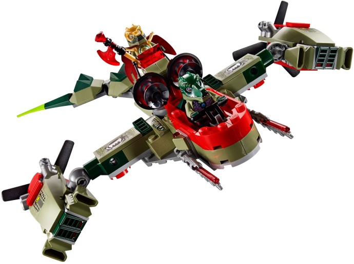 Krokodyla łódz Craggera LEGO CHIMA 70006