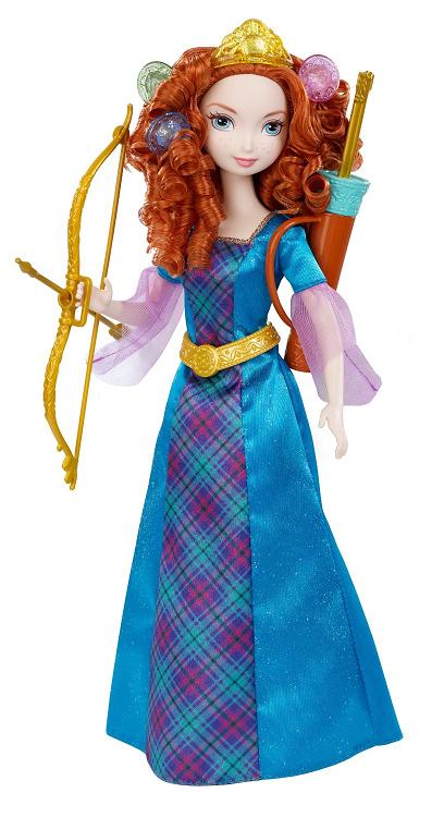 Merida Waleczna Kolorowe Włosy Mattel