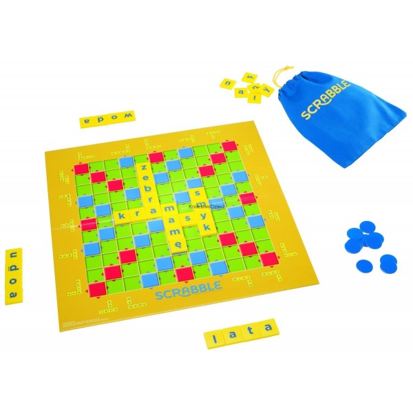 Gra Scrabble Junior Mattel Y9735
