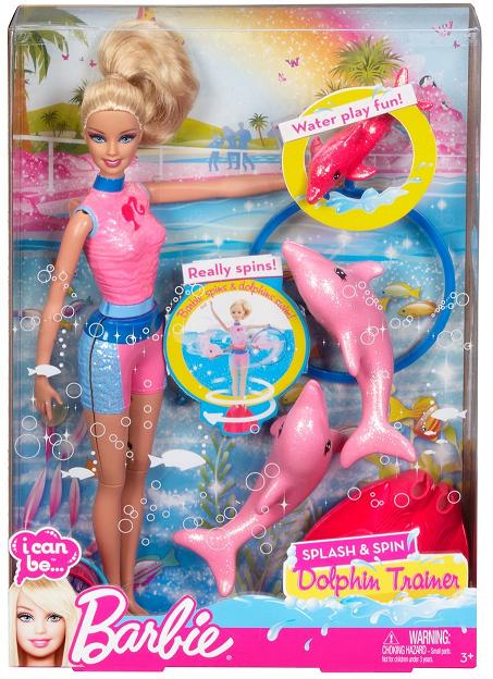 Barbie Jako Trenerka Delfinów Mattel