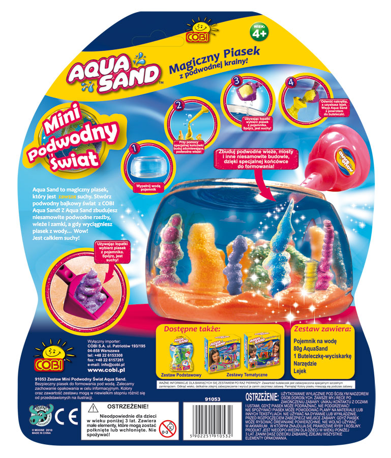 Aqua Sand Mini podwodny świat COBI