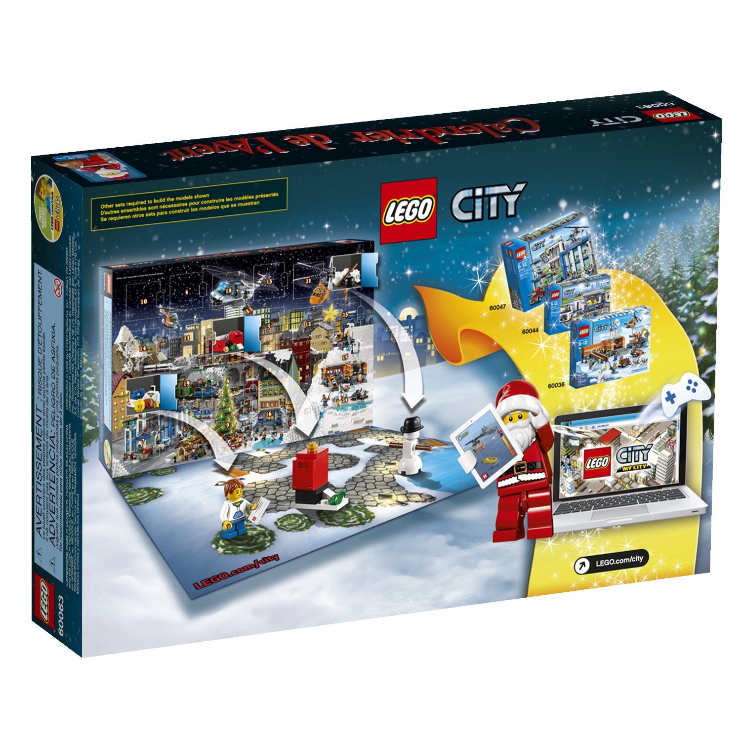 Lego 60063 Kalendarz Adwentowy City