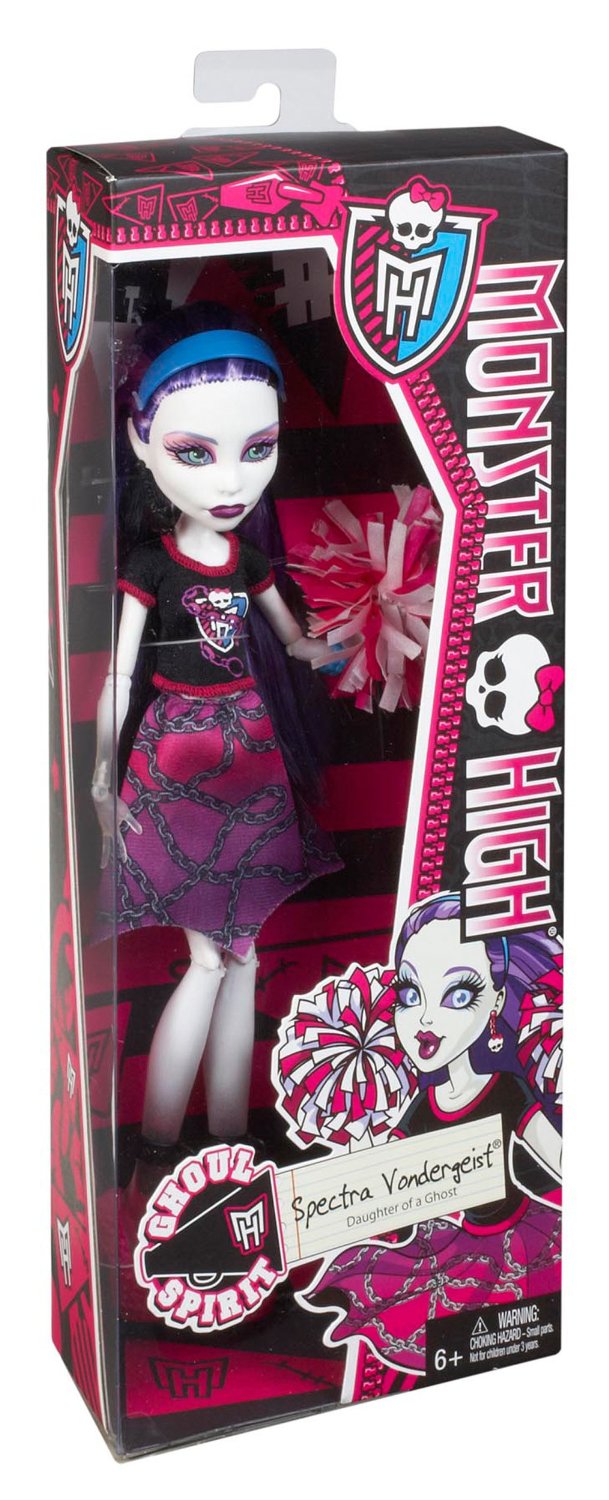 Spectra Vondergeist Straszycheerleaderki Mattel