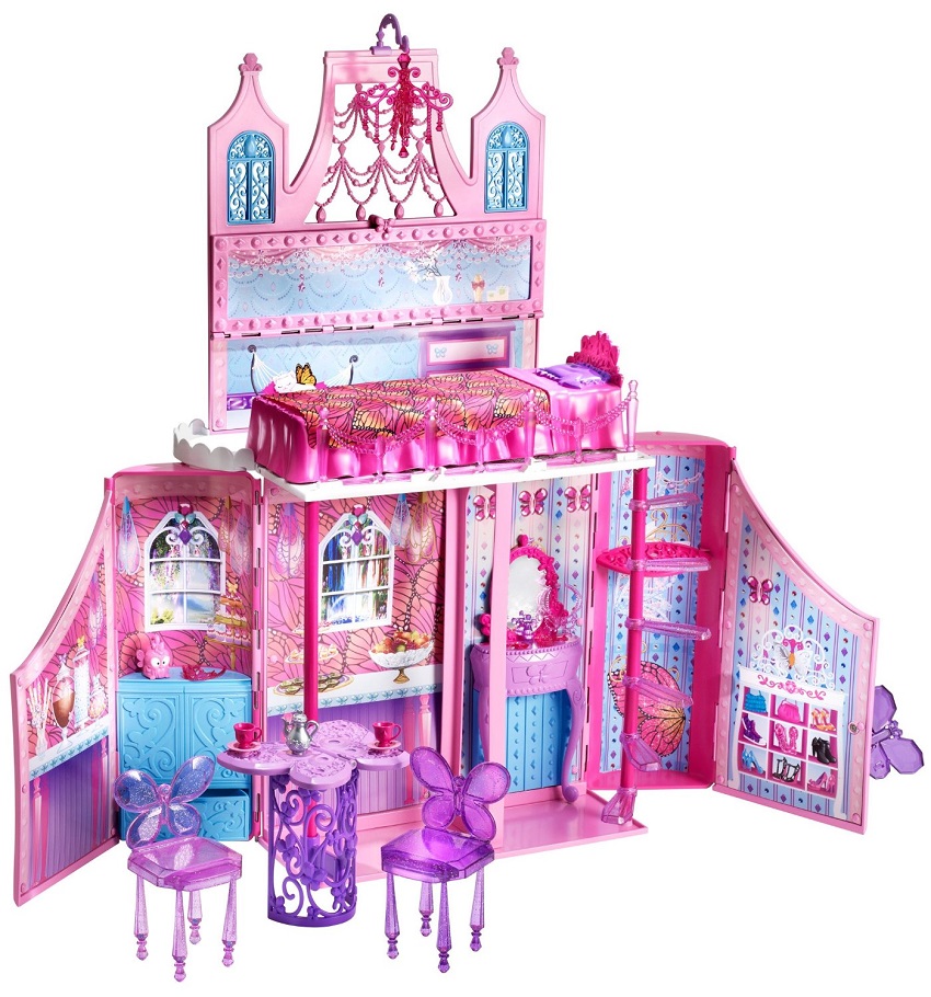 Bajeczny dom Barbie + lalka Mariposa Mattel CCJ40-9999