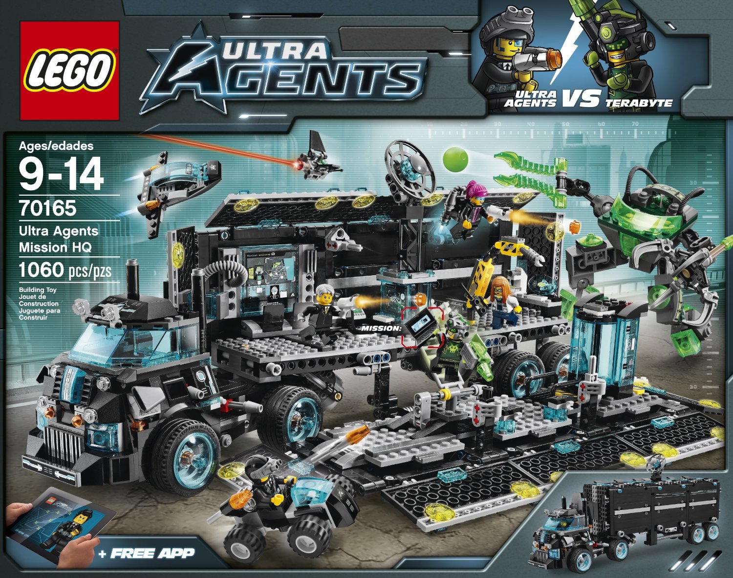 Centrala Ultra Agentów Lego Ultra Agents 70165