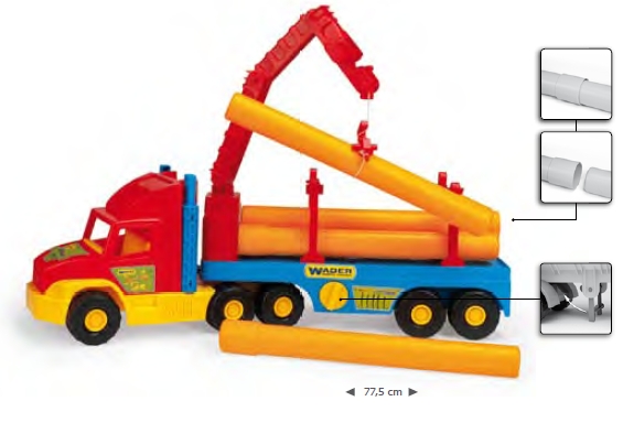 Super Truck Budowlany WADER 36540