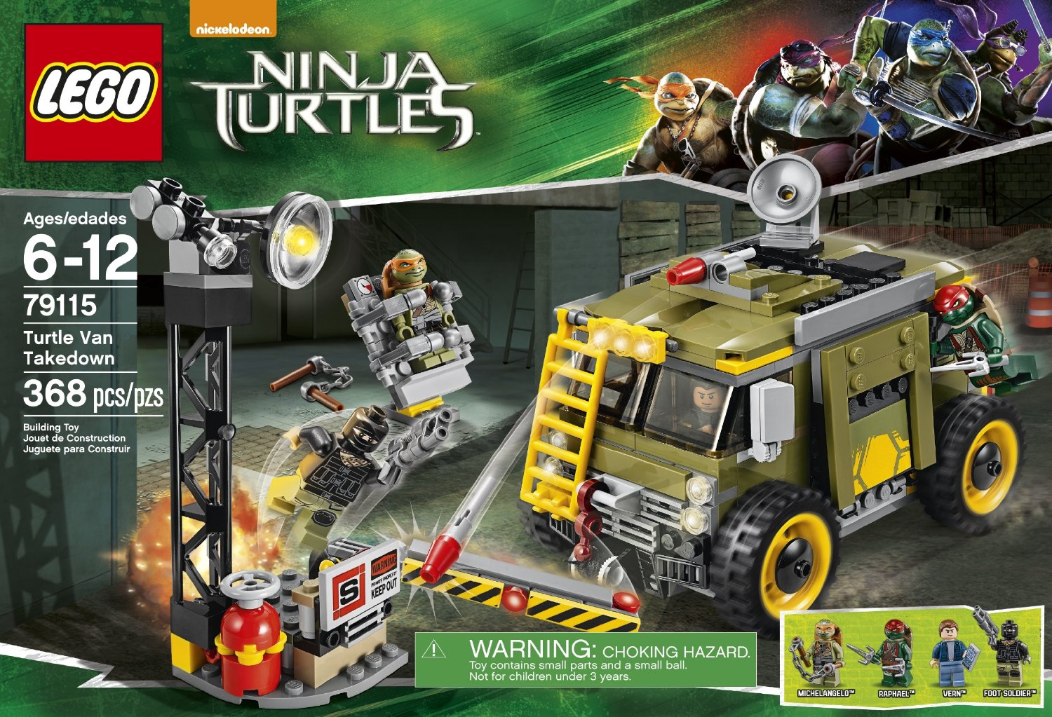 Furgonetka Żółwi Lego Ninja Turtles 79115