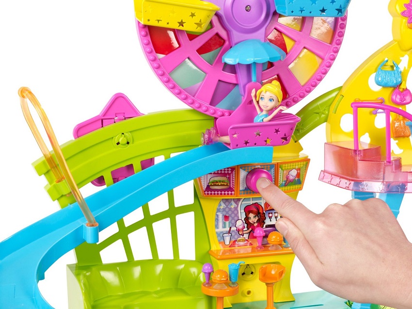 Centrum Handlowe Polly Pocket Na Ścianie Mattel