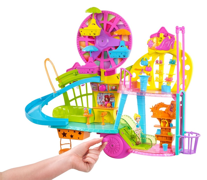 Centrum Handlowe Polly Pocket Na Ścianie Mattel