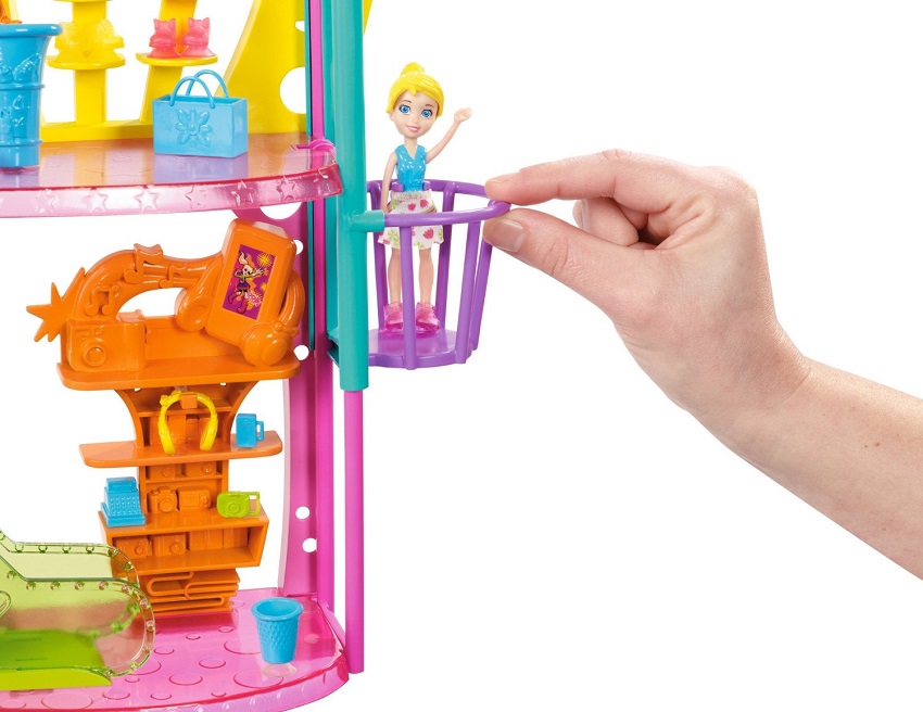 Centrum Handlowe Polly Pocket Na Ścianie Mattel