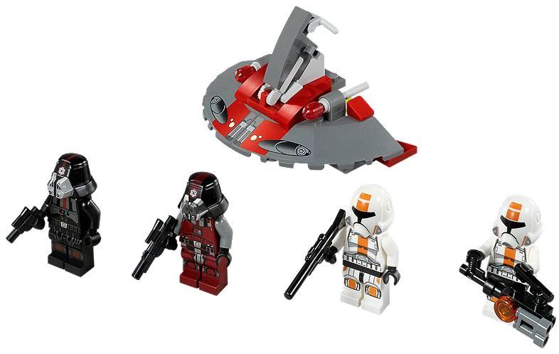 Republic Troopers vs Sith LEGO STAR WARS 75001