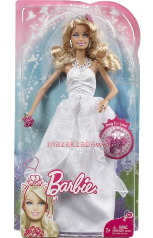 Lalka Barbie Panna Młoda MATTEL T7365