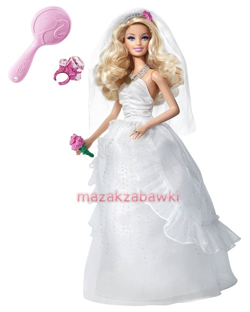 Lalka Barbie Panna Młoda MATTEL T7365