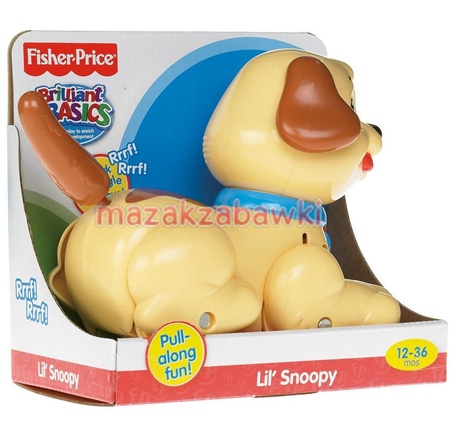 Snoopy słodki piesek FISHER PRICE