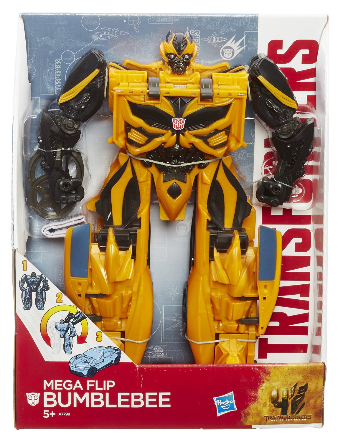 Transformers Mega Flip Bumblebee Hasbro A7799