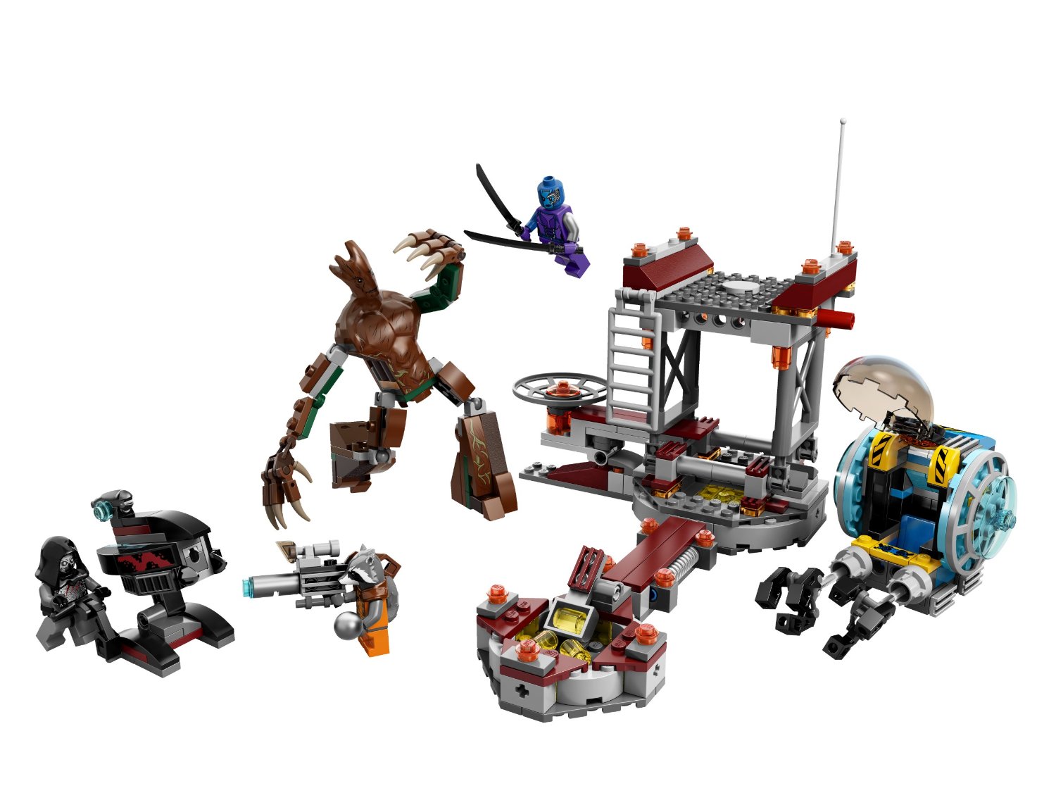 Ucieczka z bazy Knowhere Lego Super Heroes76020