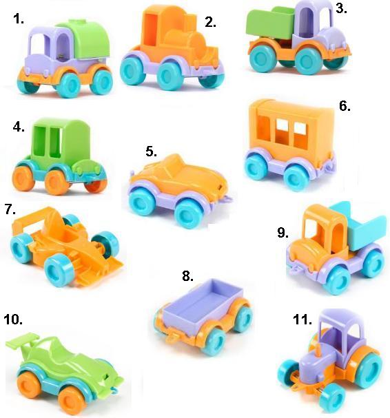 Autka Kid Cars Friends no the move Wader 54050