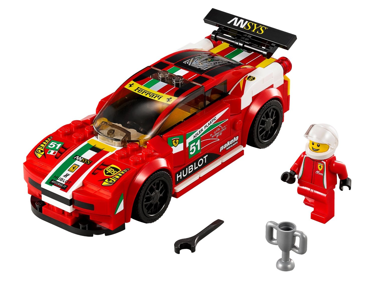 Lego Speed Champions 75<span class=hidden_cl>[zasłonięte]</span> 458 Italia GT2