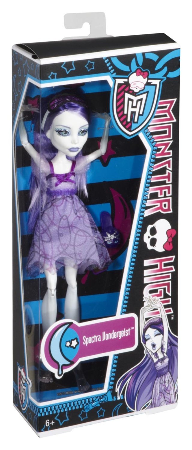 Spectra Vondergeist Pidżama Party Monster High