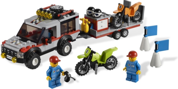 Transporter motocykli LEGO CITY 4433