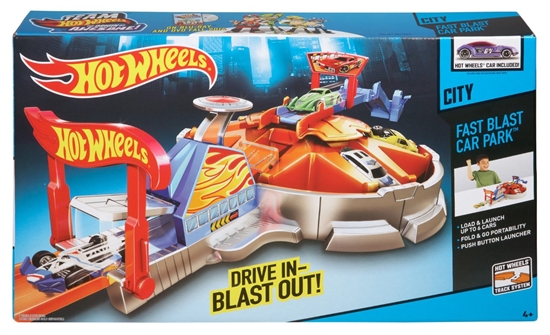 HW Tor Hot Wheels Fast Blast Car Park CCH19