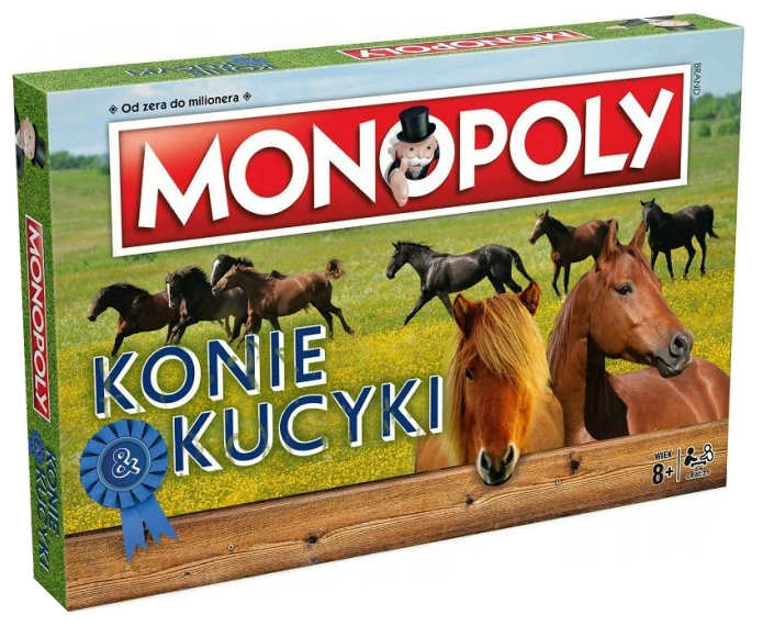 Gra Monopoly Konie I Kucyki Planszowa Hasbro Mazak Marek Zaremba