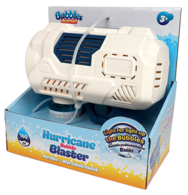 Huragan Wyrzutnia baniek Pistolet na bańki mydlane Dumel
