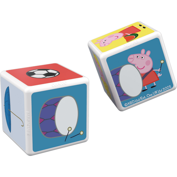 MagiCube Świnka Peppa Klocki magnetyczne 2 el.