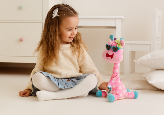 Tańcząca Żyrafa Ola interaktywna Dumel Discovery