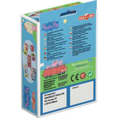 MagiCube Świnka Peppa Klocki magnetyczne 2 el.