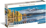 Puzzle 1000 Panorama Compact Wanaka's golden reflections Clementoni